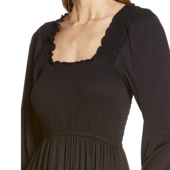 Nordstrom Moonlight Eco Long Sleeve Nightgown NWOT - Picture 3 of 9